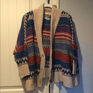 Trendy Oversized Cardigan